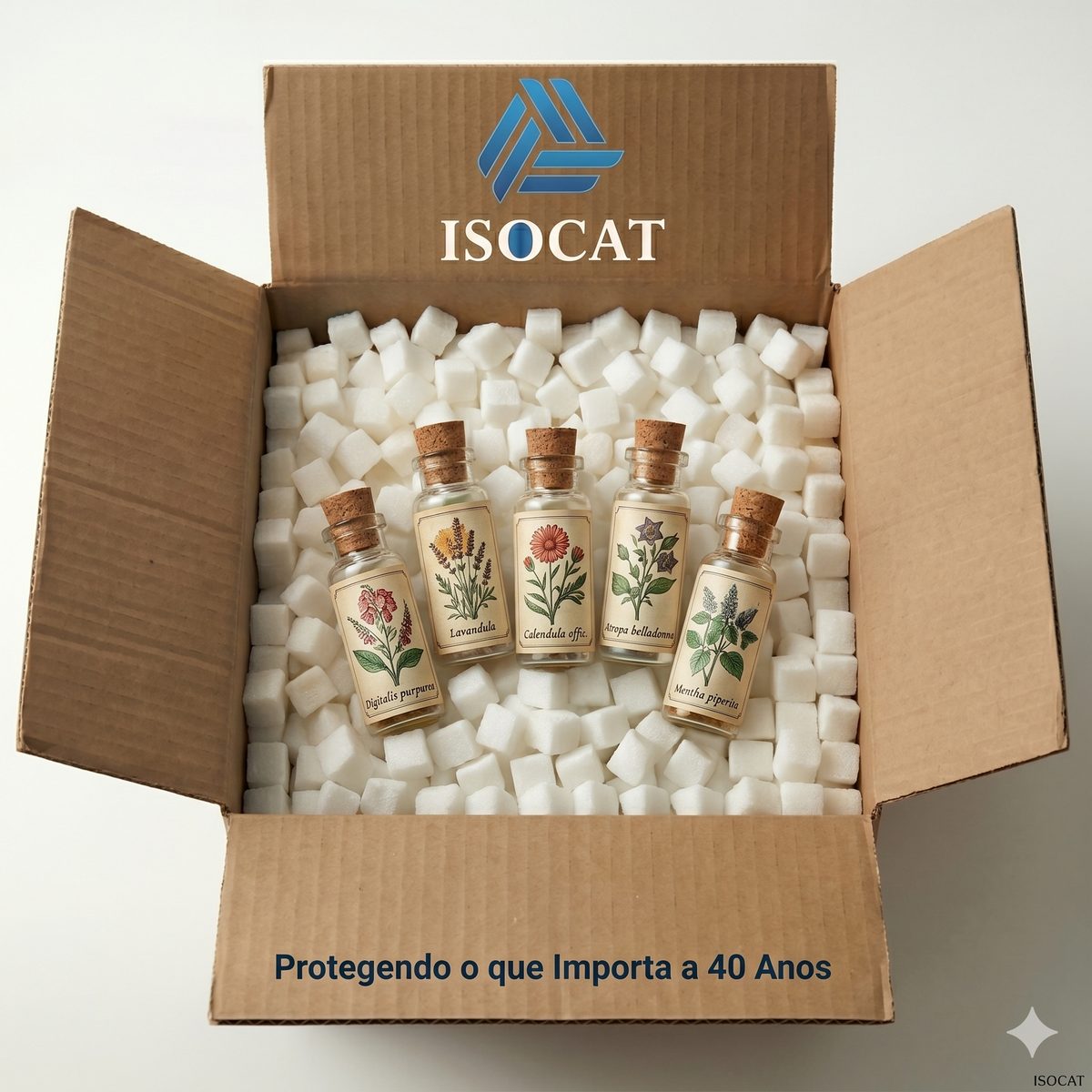 Embalagem Isocubo EPS